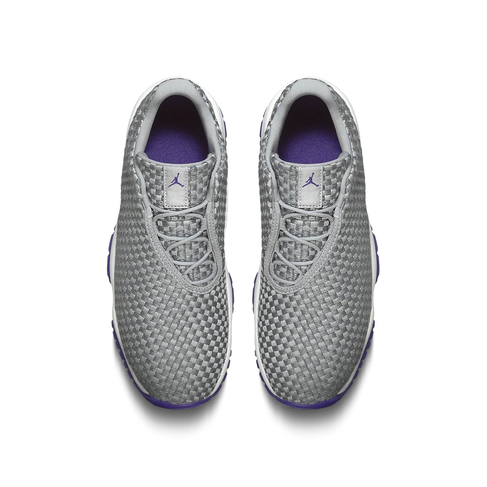(GS) Air Jordan Future Low 'Wolf Grey Court Purple' 724814-039