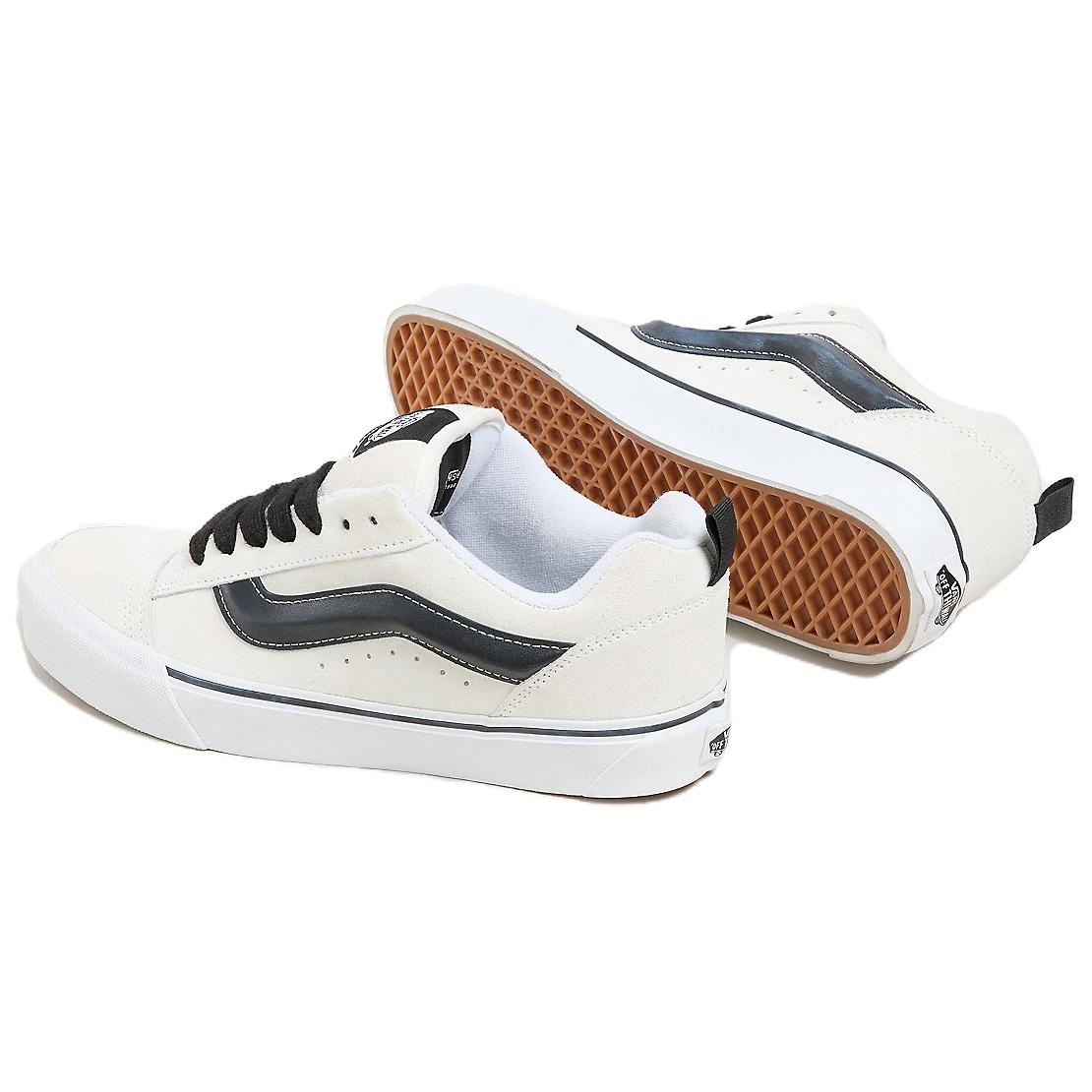 Vans Knu-Skool 'Suede White Black' VN0009QCYB2