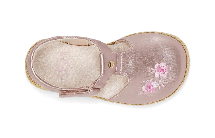(TD) UGG Emmery Sandal 'Rose Gold Metallic' 1118574T-RGMT