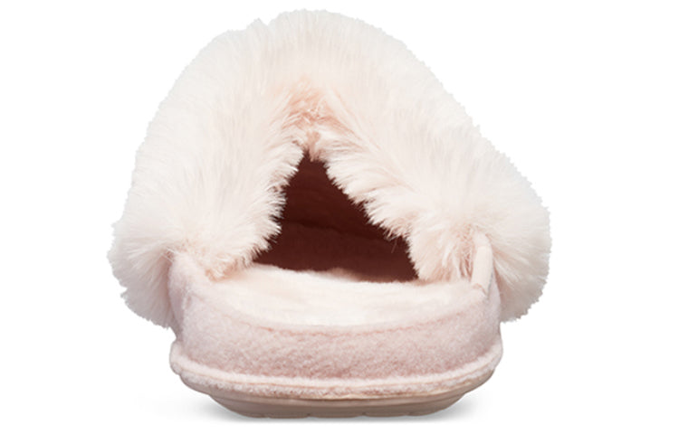 (WMNS) Crocs Mule Fur Slippers 'Pink' 205394-6OD
