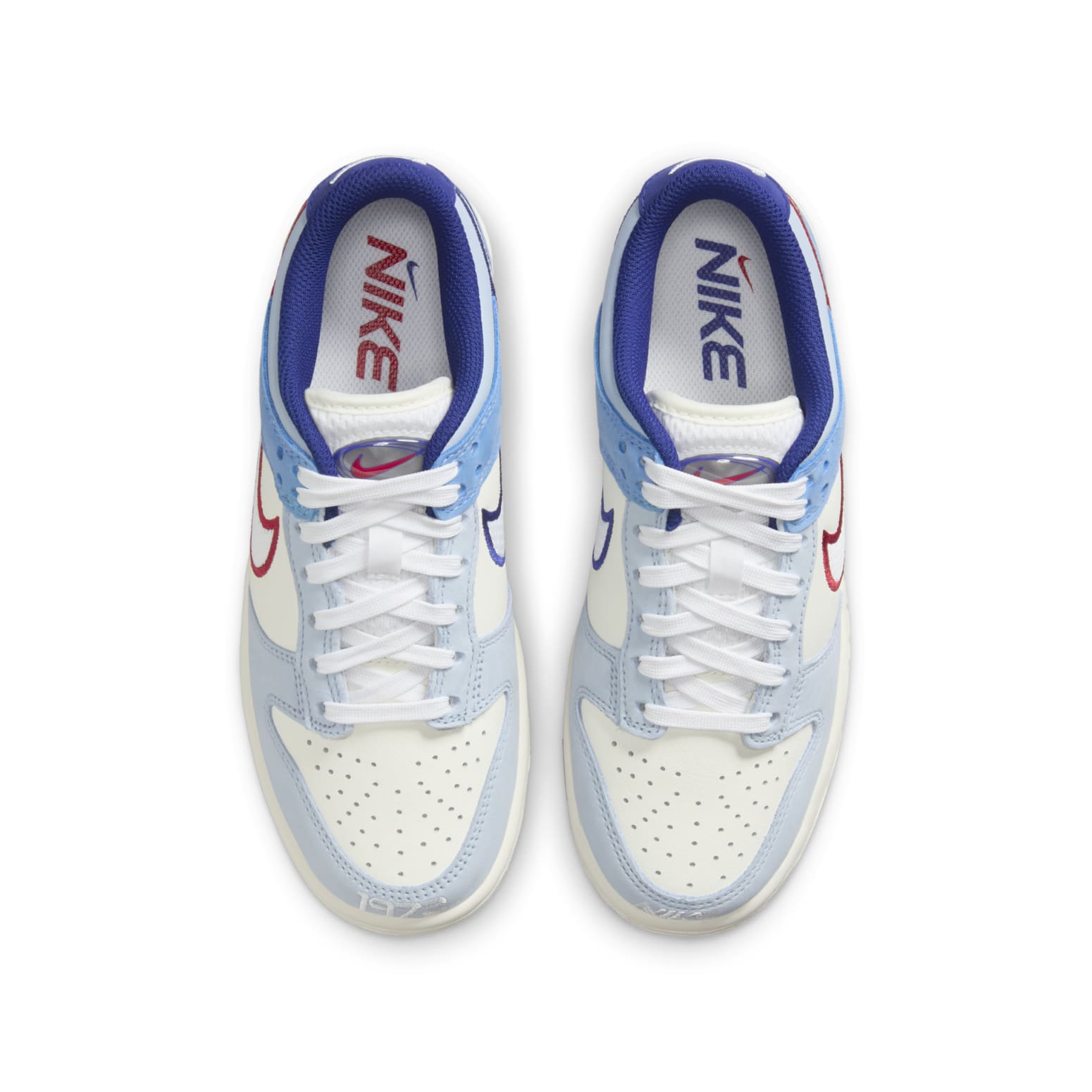 (GS) Nike Dunk Low 'Armory Blue Red Mesh' HF5742-111