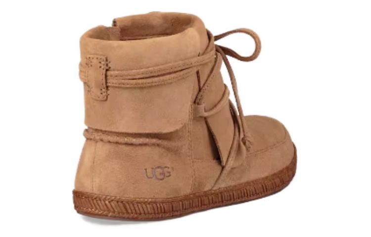 (WMNS) UGG Faux Fur Boots 'Brown' 1019129-CHE