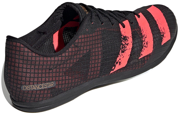 adidas Distancestar Spikes 'Black Red' EG6193