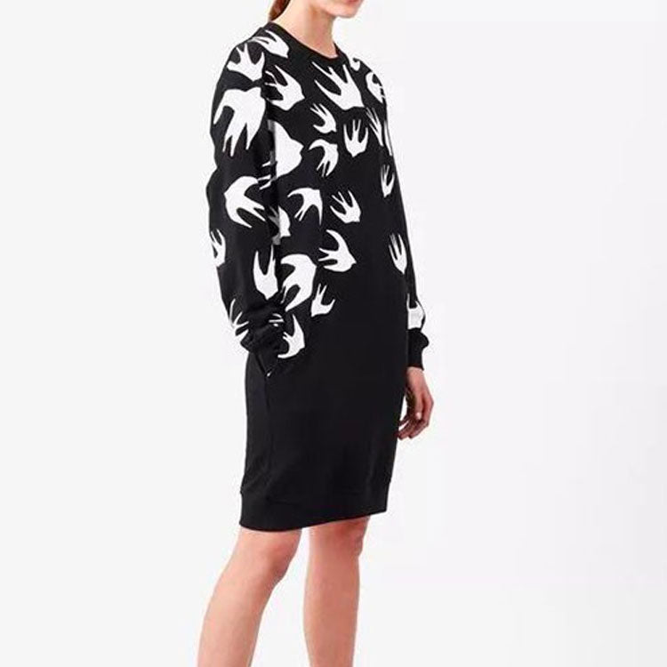 McQ Alexander McQueen Printing Long Sleeves Black 379194-RGH81-1000
