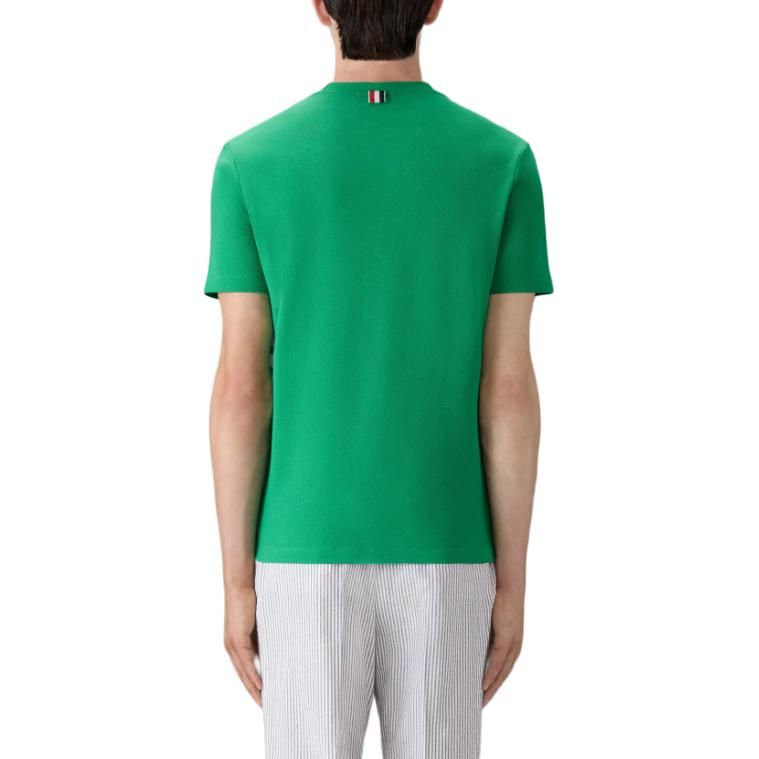 THOM BROWNE Short Sleeve T-Shirt 'Green' MJS123A-00050-330