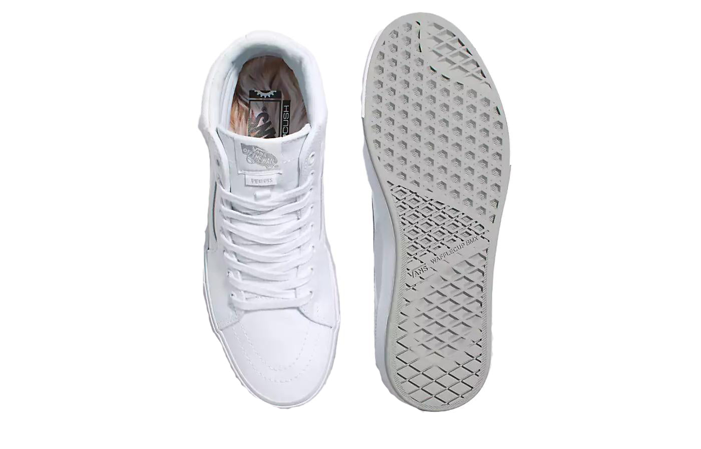 Vans SK8 HI X PERRIS BENEGA 'White' VN0005V092A