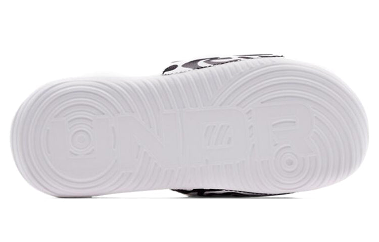 (WMNS) Under Armour Ansa Graphic Slides 'Zebra' 3024436-101
