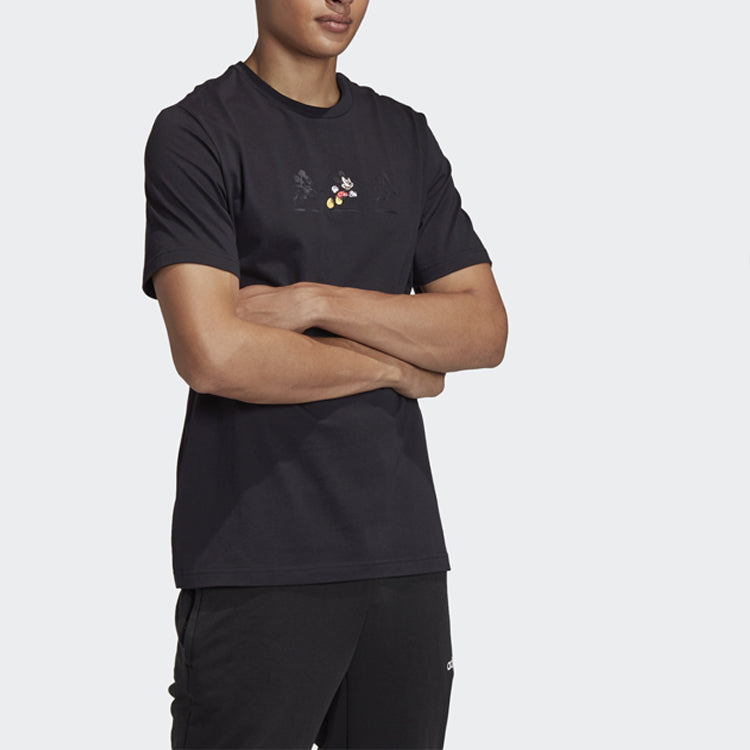adidas DISNEY TEE Training Sports Short Sleeve Black GL2225