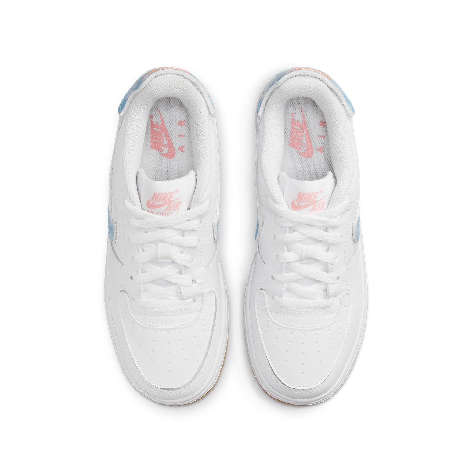 (GS) Nike Air Force 1 'White Bleached Coral Clouds' DM1020-100