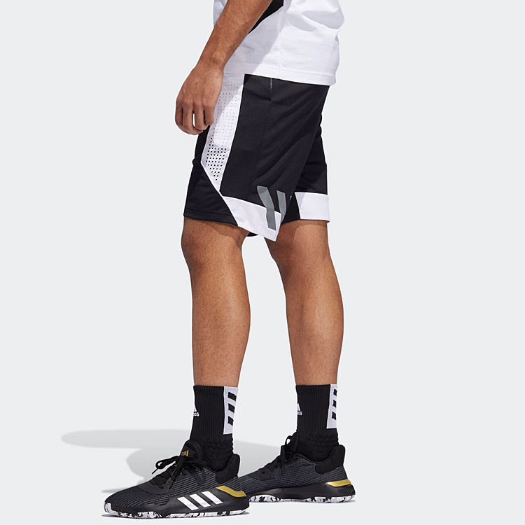 adidas C365 Short Contrasting Colors Basketball Sports Shorts Black DZ5819