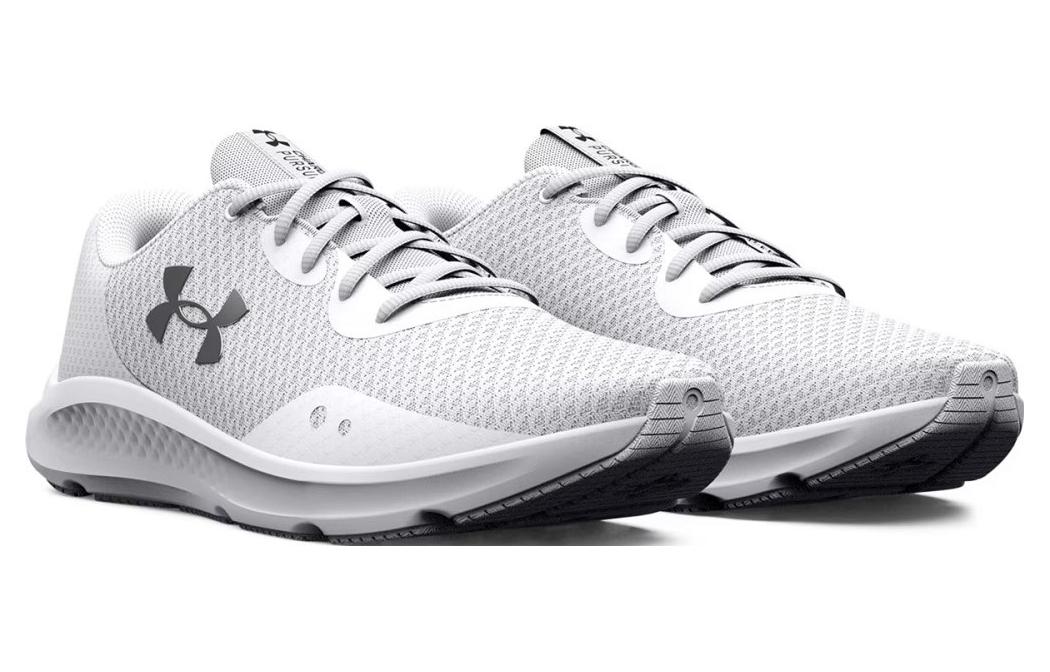 Under Armour Charged Pursuit 3 Running Shoes 'Grey White' 3024878-101