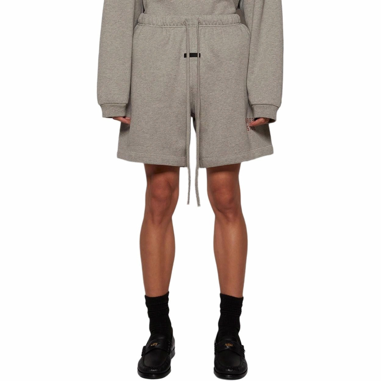 Fear of God Essentials Fleece Soccer Short 'Dark Heather' 160BT242001F
