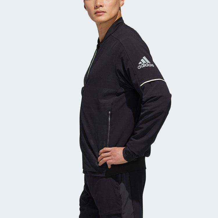 adidas Mcode M Jkt Athleisure Casual Sports Tennis Jacket Black DY7492