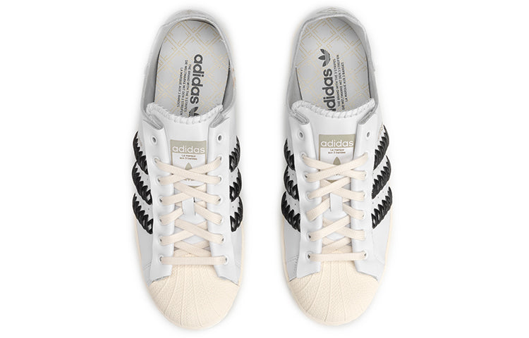 adidas Superstar FOOT INDUSTRY 'Cream White Black' HQ7011