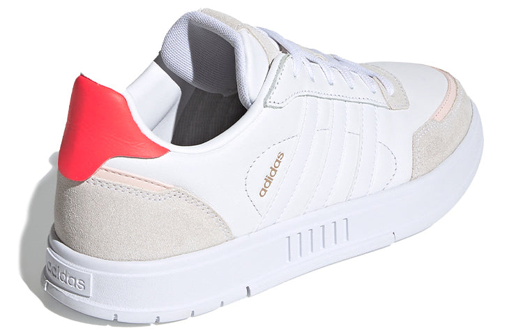 (WMNS) adidas Courtmaster 'White Signal Pink' FW9363