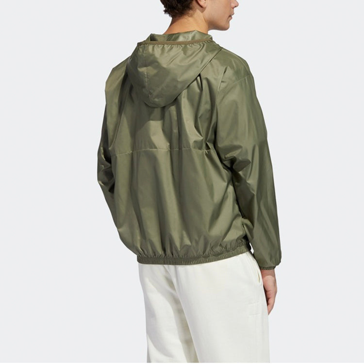adidas originals Athleisure Casual Sports Jacket Green GD3554
