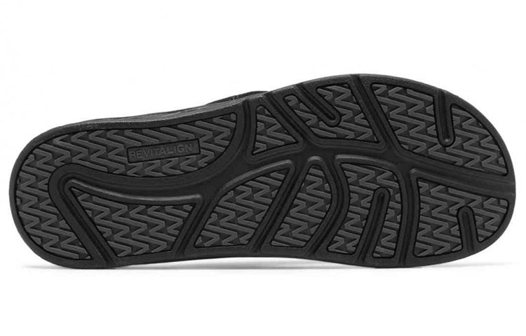 New Balance 6100 Series Pinnacle Minimalistic Casual Flip-Flops Black MR6100BK