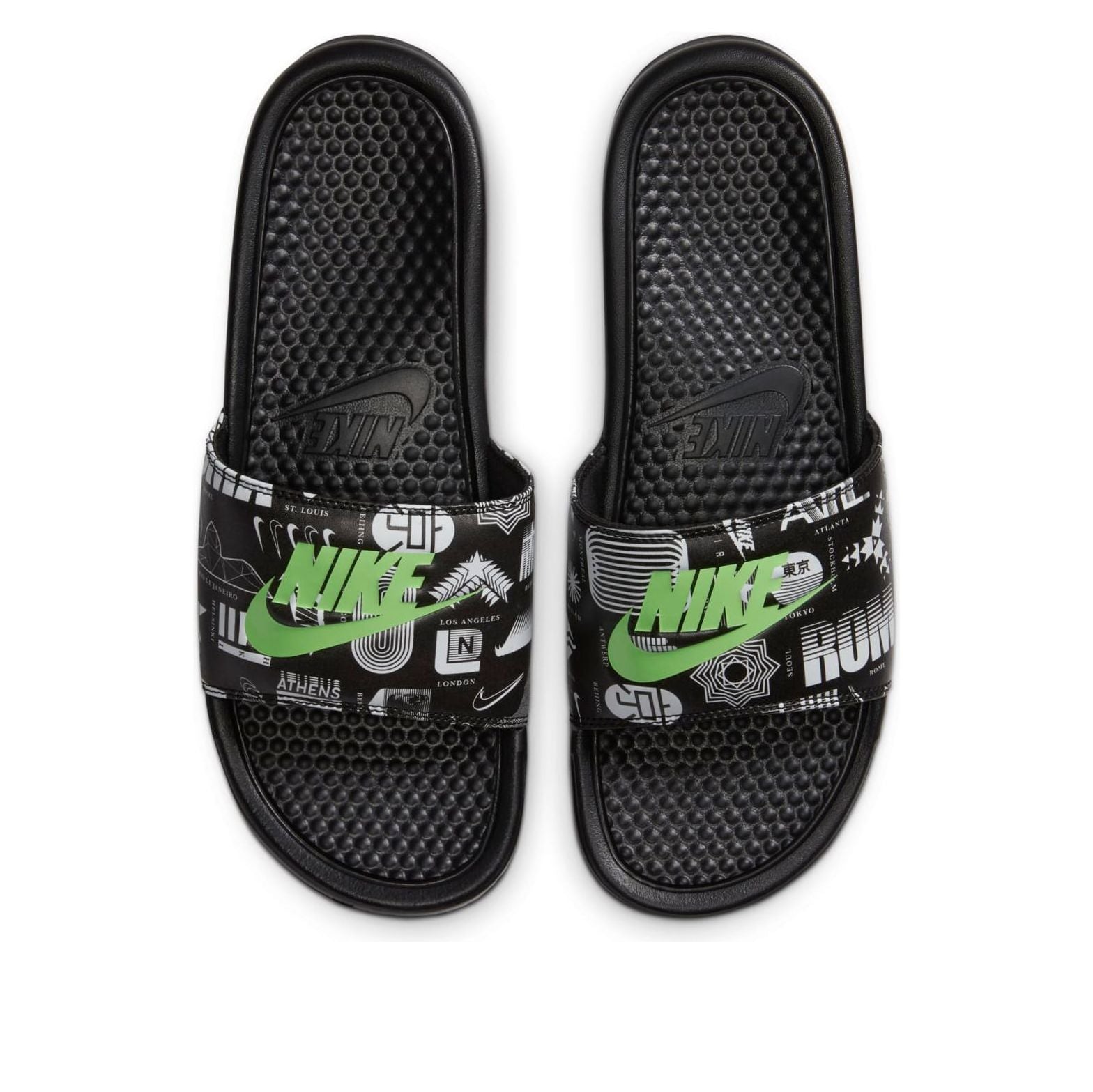 Nike Benassi JDI Print Slide 'Run To Tokyo' 631261-042