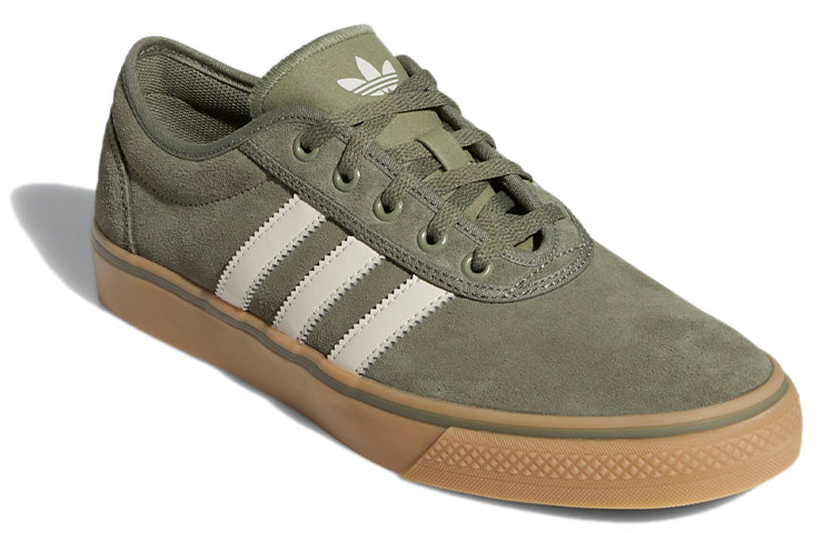 (WMNS) adidas originals Adiease 'Green White' EG2489