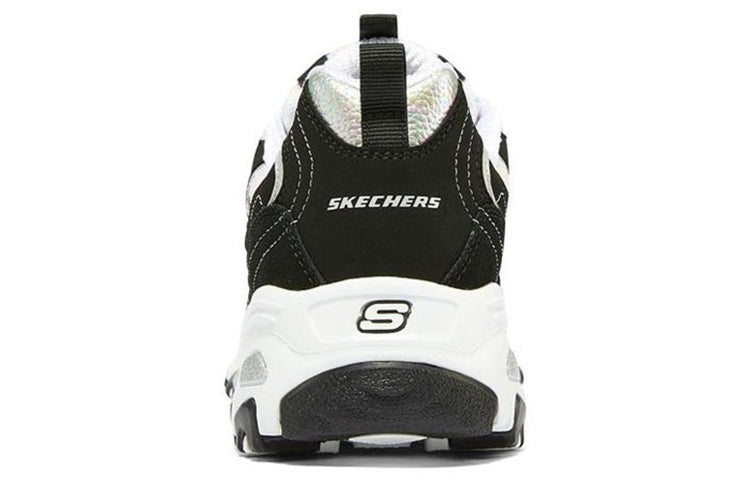 (WMNS) Skechers DLITES 'Black White' 149788-BKW