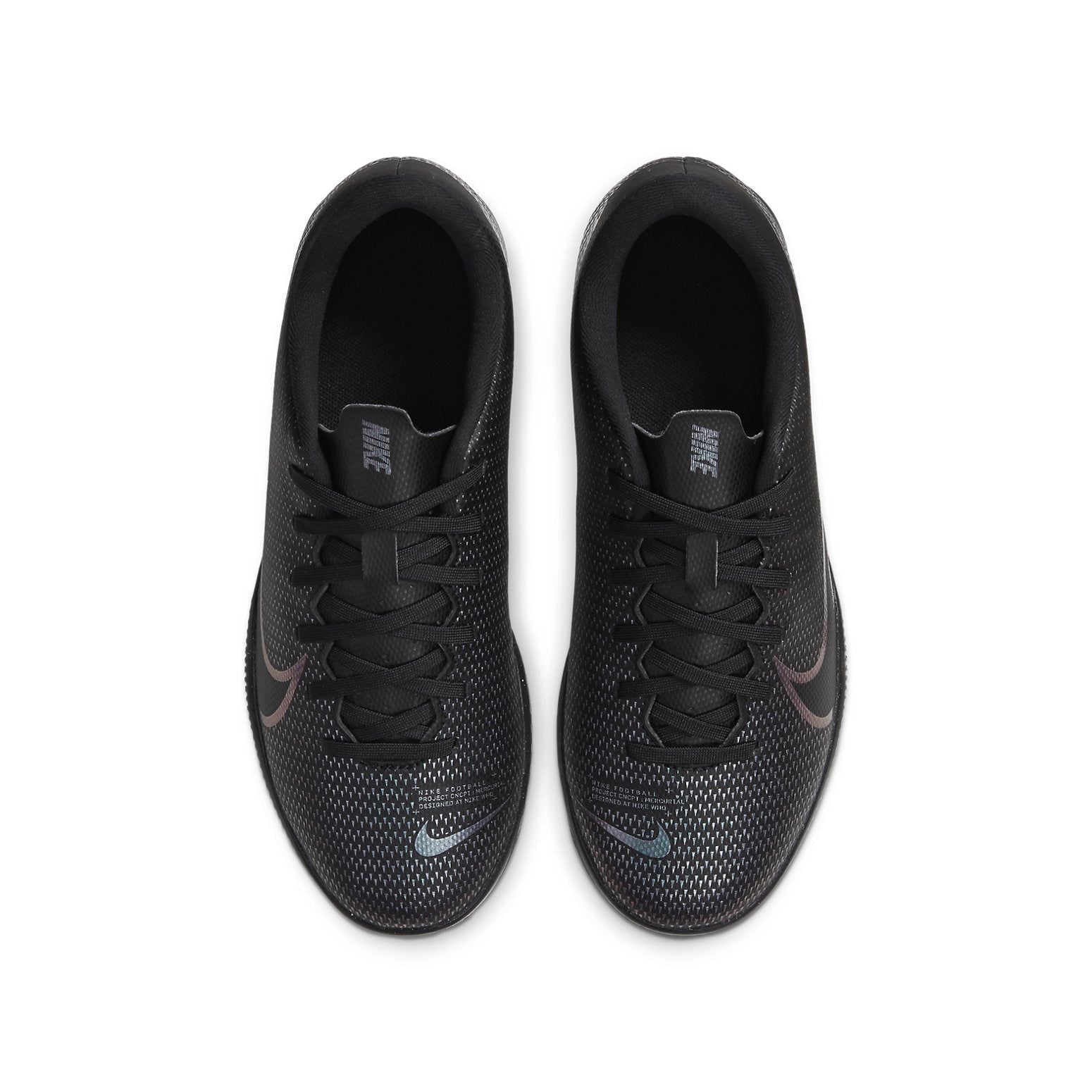 (GS) Nike JR Mercurial Vapor 13 Club IC 'Black Silver' AT8169-010