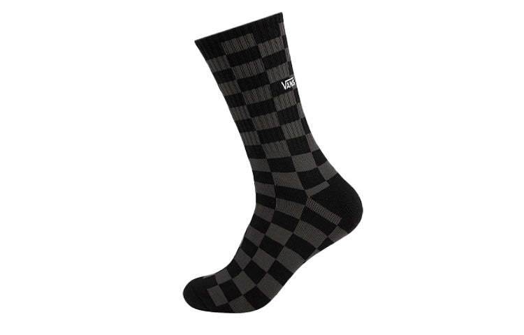 Vans Checkerboard Crew II Socks 'Black White' VN0A3H3NBA5