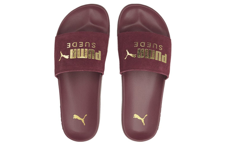 PUMA Leadcat 2.0 Suede Classic Slide 'Zinfandel' 384872-04