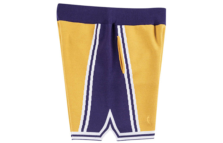 Mitchell & Ness x NBA x Clot Shorts 'Yellow' 18055-LALLTGD96