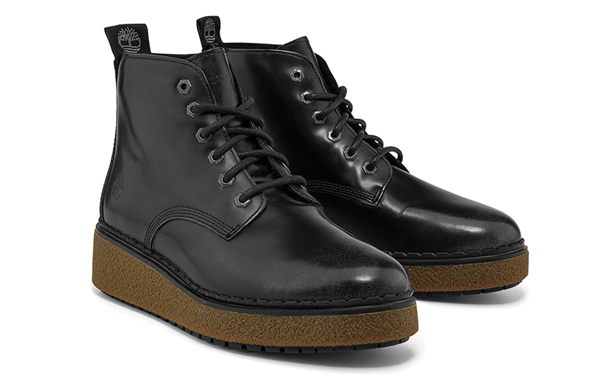(WMNS) Timberland Bluebell Lane Lace Up Bootie Fashion Closed Toe Boot 'Black' A21DA