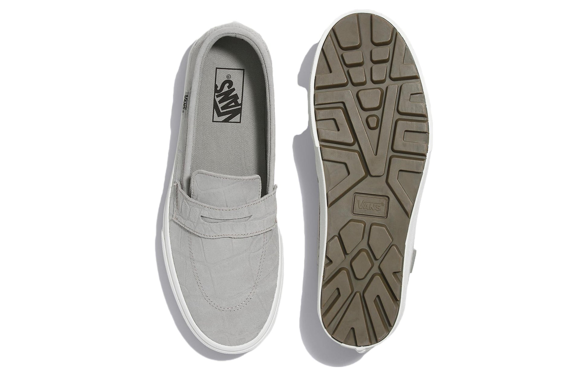 Vans Style 53 Embossed Suede 'Grey' VN000CQPGRY