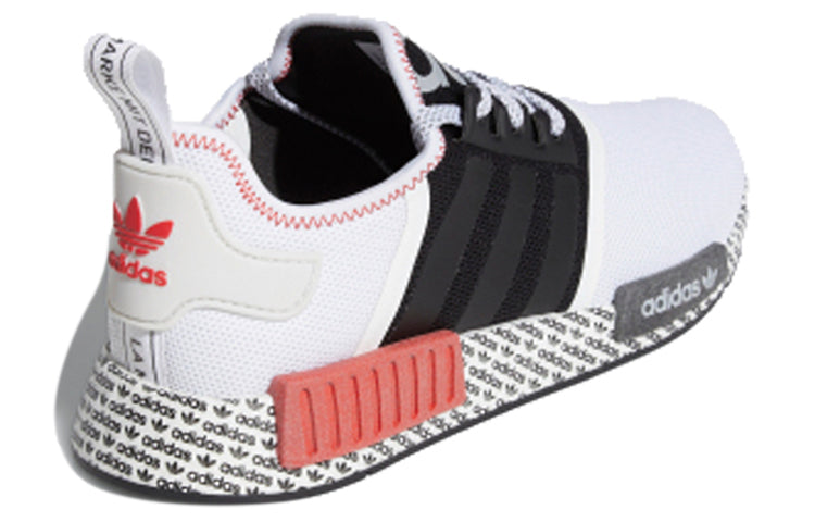 adidas NMD_R1 'Print Boost - White Black Red' FV7848