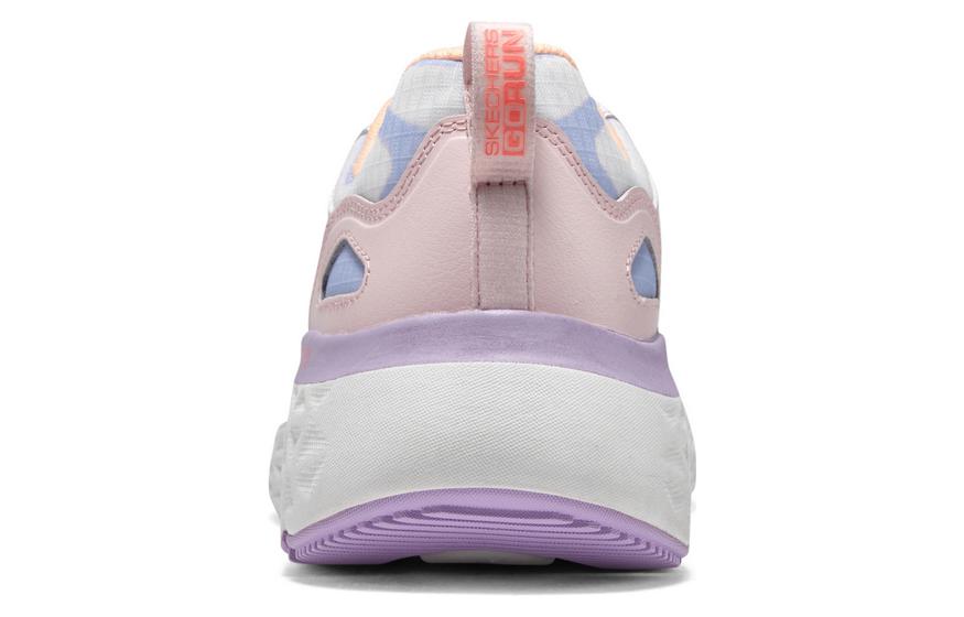 (WMNS) Skechers Max Cushioning Delta Running Shoes 'White Orange Purple' 129128-WPK