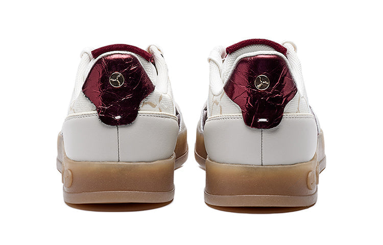 (WMNS) Li-Ning 1990 'White Red Tan' ALFR124-4