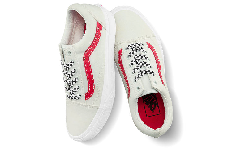 Vans Old Skool White/Red VN0A3WKT4PE