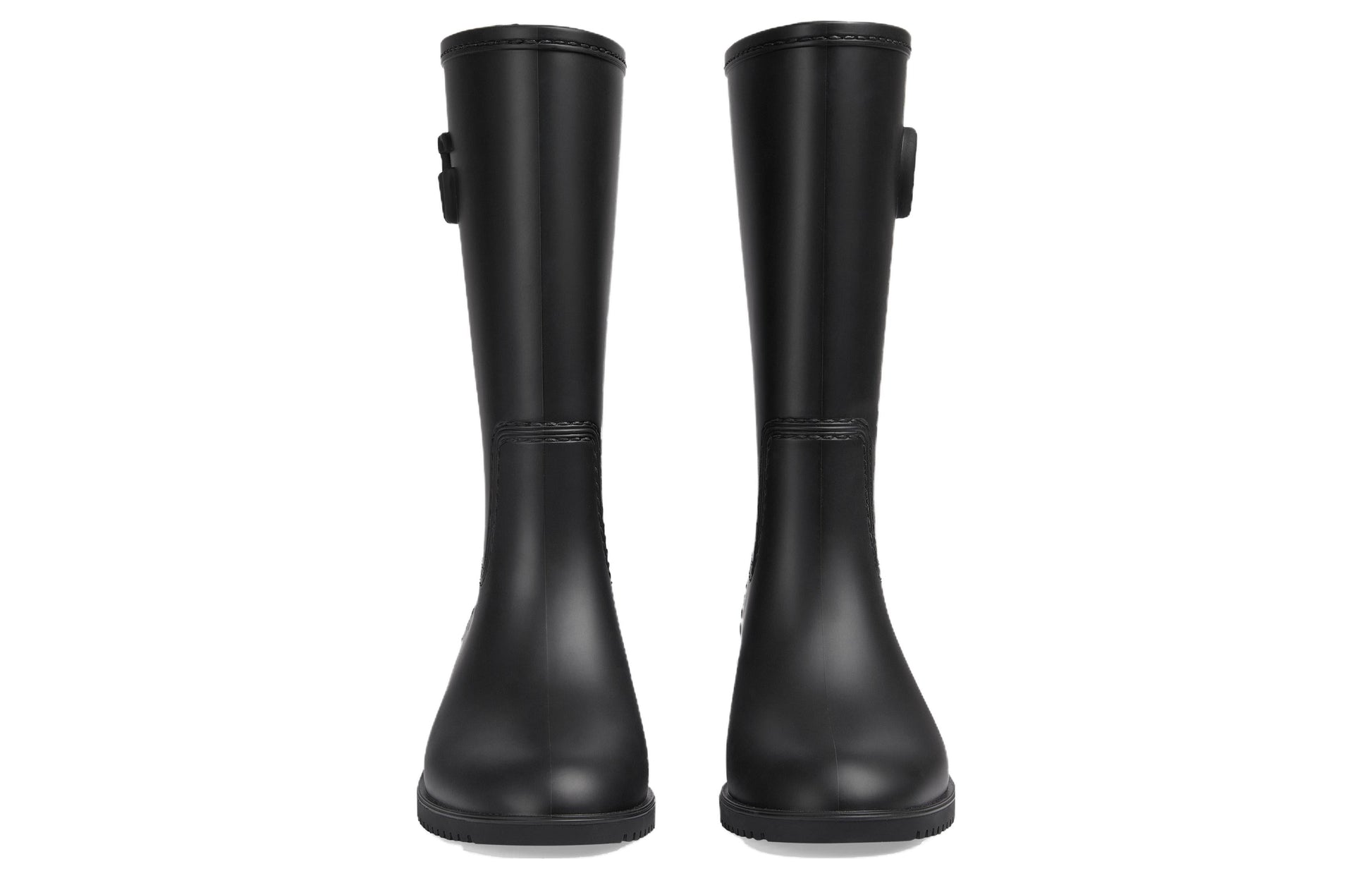 (WMNS) Gucci Double G Rain Boot 'Black Rubber' 762700-J8710-1000