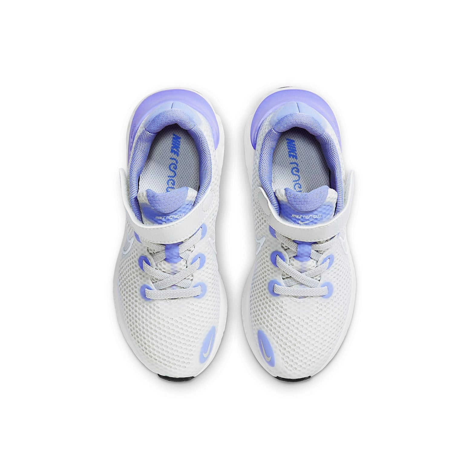 (PS) Nike Renew Run 'White Blue Black' CT1436-002