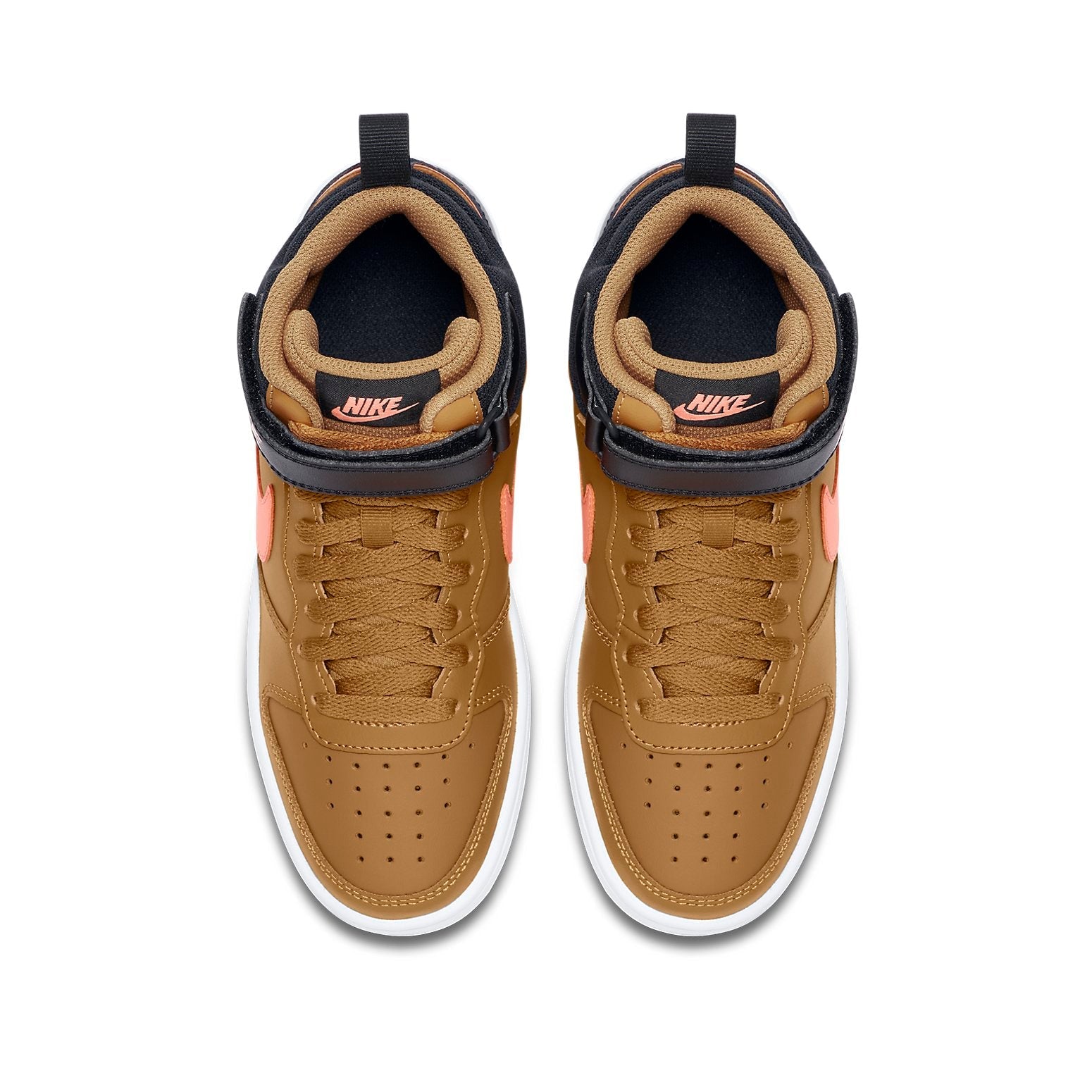 (GS) Nike Court Borough Mid 2 'Brown' CD7782-700
