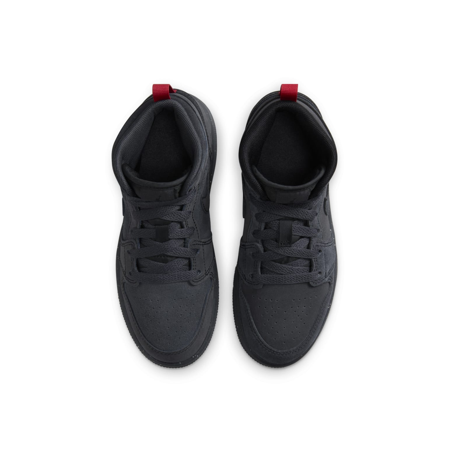 (PS) Air Jordan 1 Mid SE Craft 'Dark Smoke Red' FQ7754-001