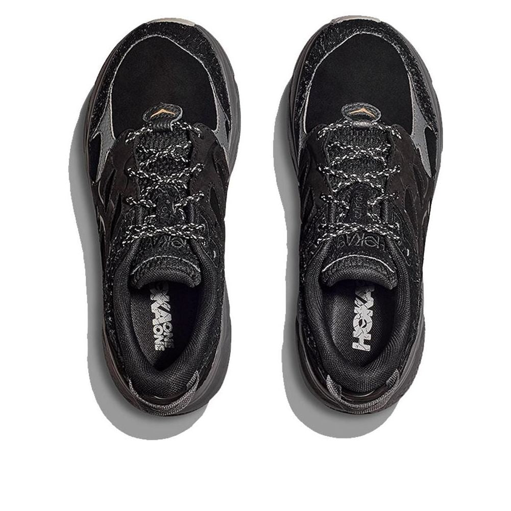 HOKA ONE ONE Clifton L 'Elite Terrain System Black Satellite Grey' 1150910-BCKST