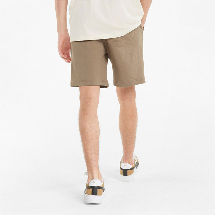 PUMA Small Logo Shorts 'Brown' 535372-63