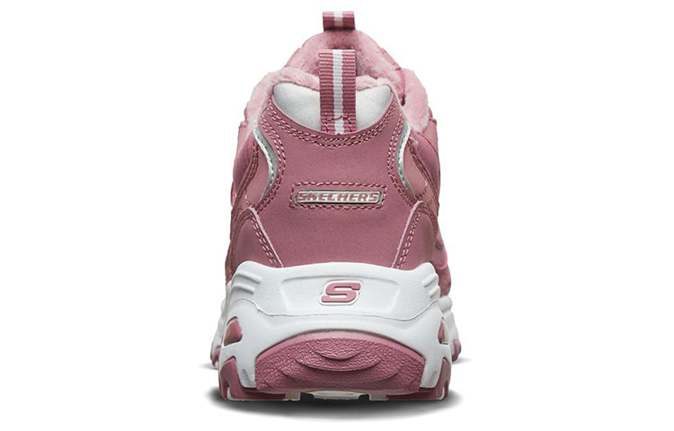 (WMNS) Skechers D Lites 1.0 Low Top Running Shoes Pink 66666125-MVE