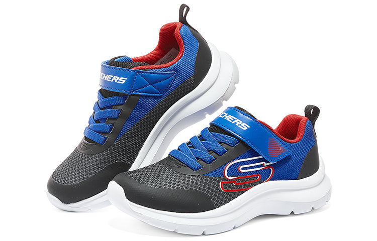 (GS) Skechers Skech Fast Solar-Squad Shoes 'Black Blue Red' 403879L-RYBK