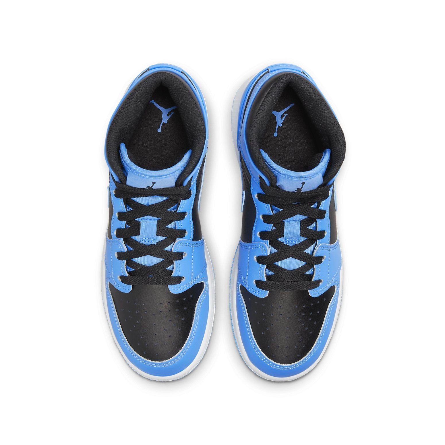 (GS) Air Jordan 1 Mid 'Blue Black' DQ8423-401