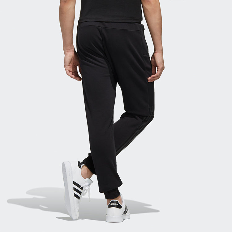 adidas neo M Fav 3s Tp Casual Sports Pants Black EI4466