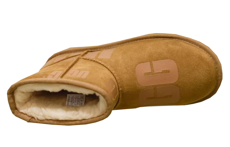 UGG Classic Mini Scatter Graphic 'Chestnut' 1130574-CHE