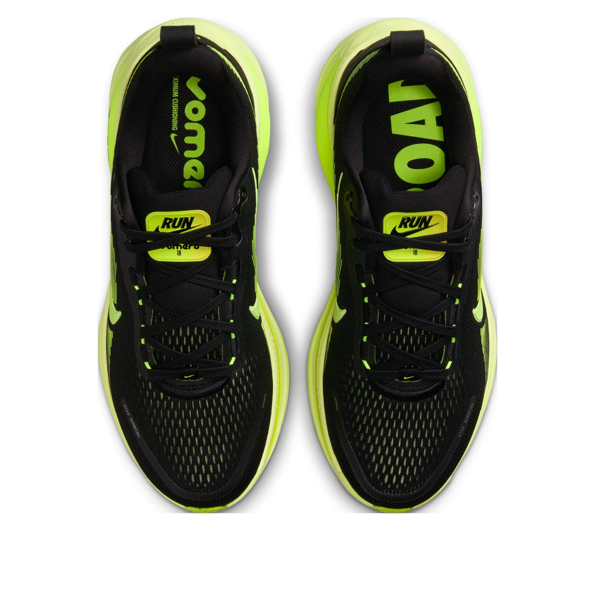 (WMNS) Nike ZoomX Vomero 18 'Black Cyber Volt'  HM6804-008