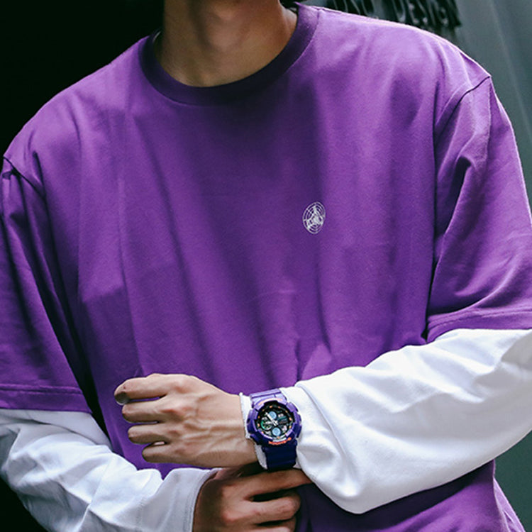 CASIO G-Shock Analog-Digital 'Purple' GA-140-6APRBS