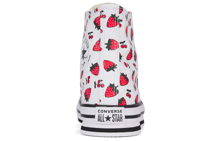 Converse Chuck Taylor All Star Platform Eva High 'White Red' 668016C
