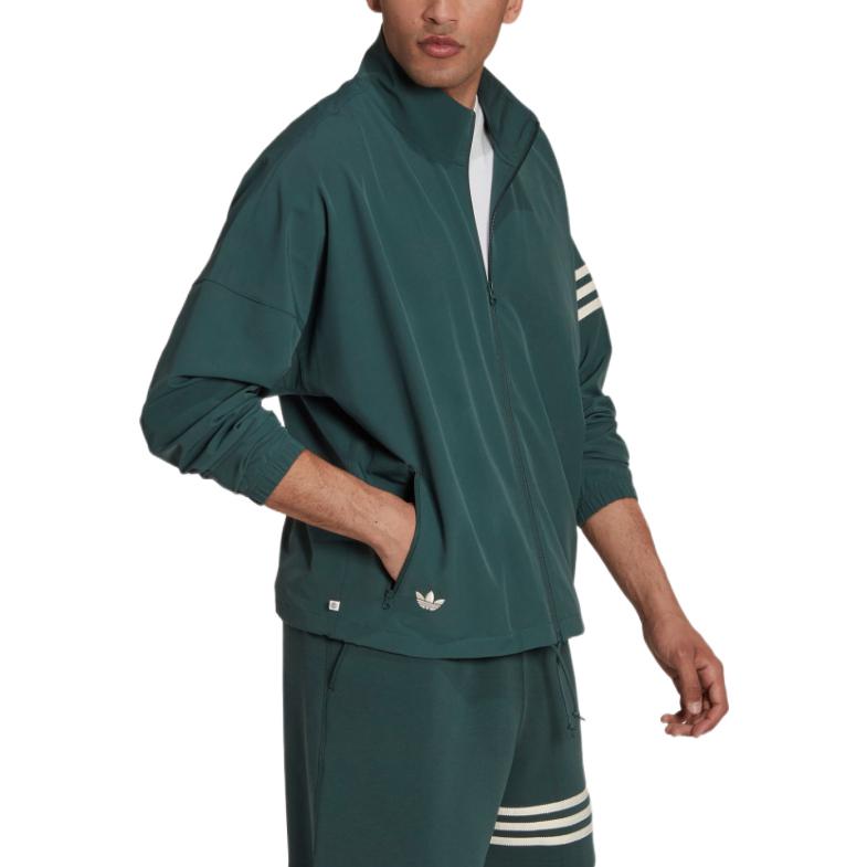 adidas Adicolor Neuclassics Track Jacket Asia Sizing 'Mineral Green' HR8653