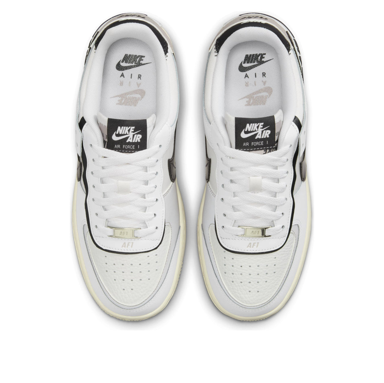 (WMNS) Nike Air Force 1 Shadow 'White Grey Off Noir' DZ1847-110